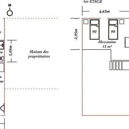 بيت للعطل G1126 Octeville-sur-Mer